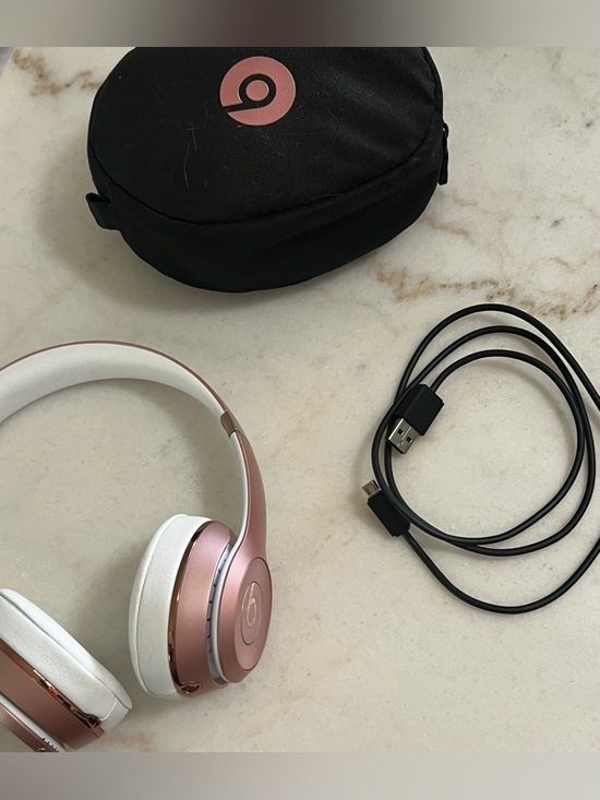 Beats by Dre Other - Beats Solo3 Wireless On-Ear Headphones in Rose Gold -Work Great-